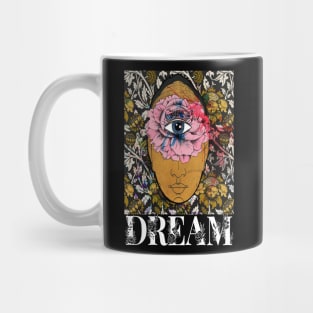 Buddha Inspirational Quote Third Eye Vintage Art Mug